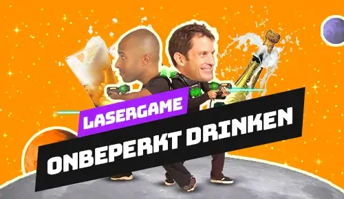 Lasergamen onbeperkt drinken