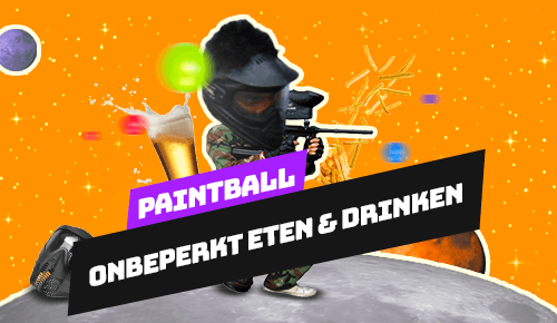 Onbeperkt paintball en drinken