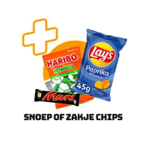 Snoep of zakje chips