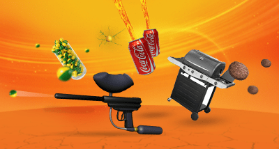 Elementen pagina 105 Paintball | All-in Bedrijfspakket