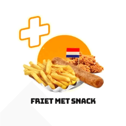 Friet met snack