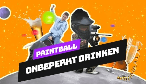 Paintball onbeperkt drinken