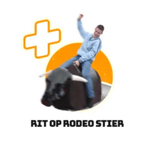 Ritje op de rodeostier