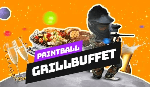 Paintball Grillbuffet